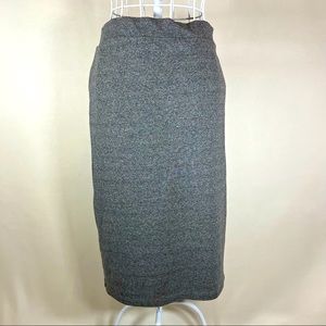 Casual Stretchy Grey Skirt